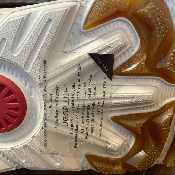 Ugg CA805 V2 Ultra Mini Men’s Size 6.5 Wool Sneaker Boot Suede Chestnut UggPlush - Picture 10 of 13